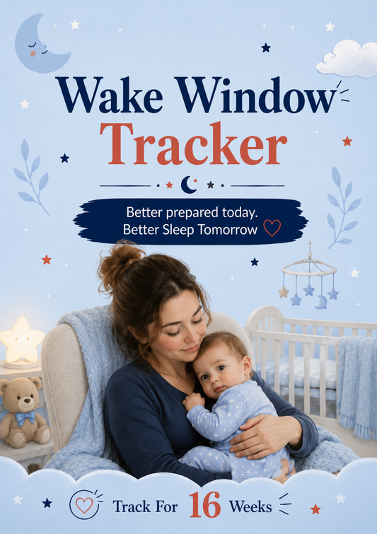 Wake Window Tracker- 16 Week (Printable PDF)